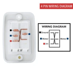 RV Slide Out Switch White 20 Amp Continuous 40 Amp Peak 4 Wire -RV accessories american technology rv slide out switch white 20 amp continuous 40 amp peak 4 wire 49809.1642098360