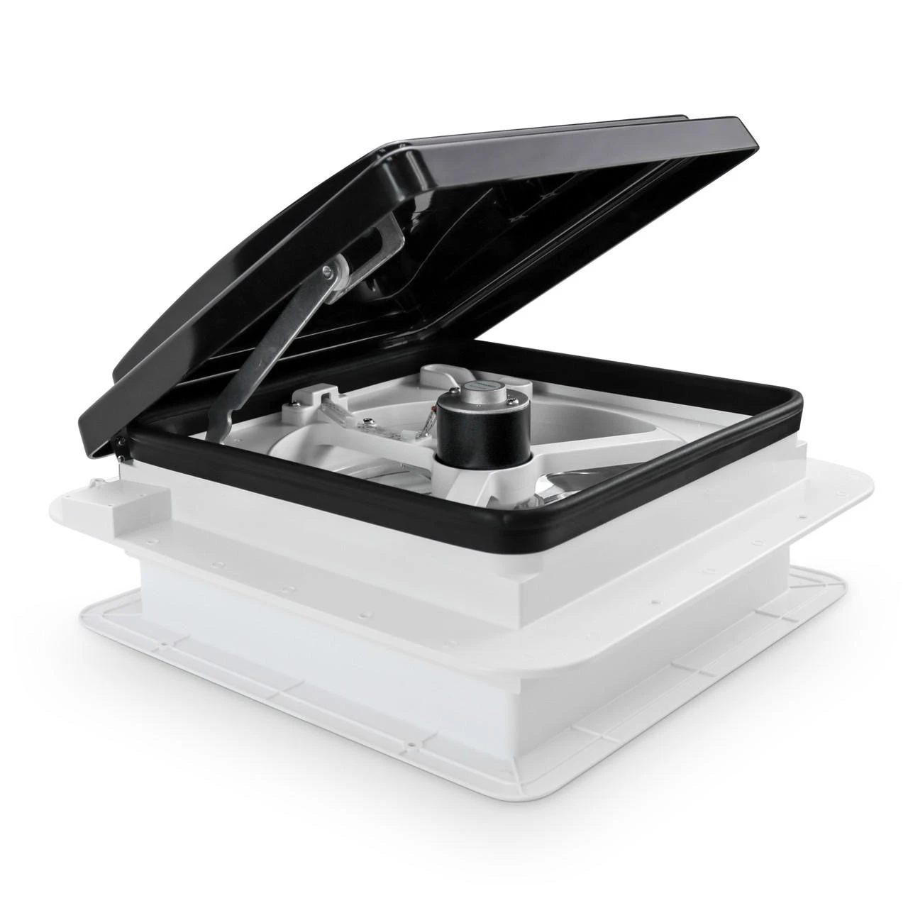 11" X 11" RV Roof Vent Fan Black Lid 3 11" X 11" RV Roof Vent Fan Black Lid