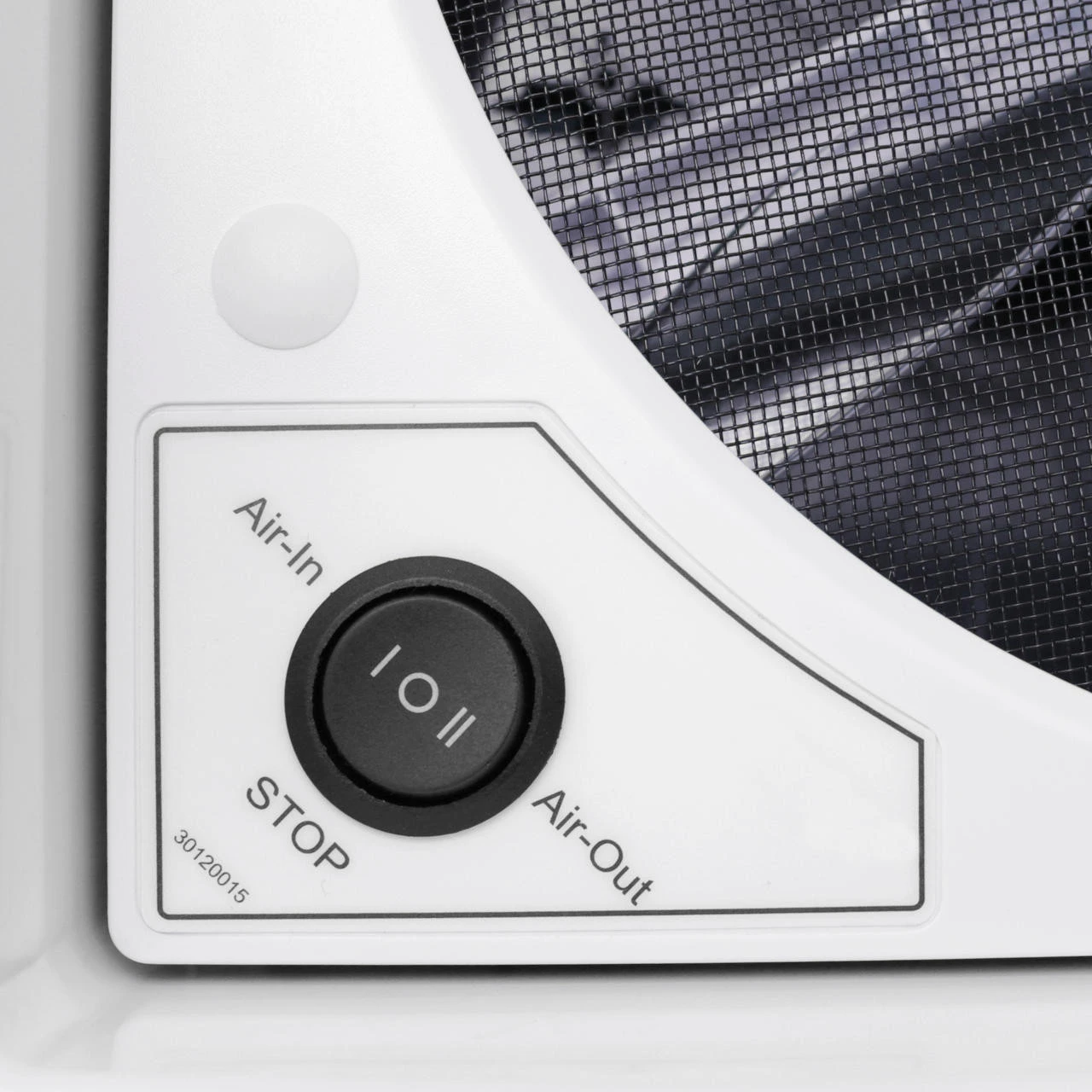 11" X 11" RV Roof Vent Fan With LED Light And Smoked Lid 5 11" X 11" RV Roof Vent Fan With LED Light And Smoked Lid - Image 3