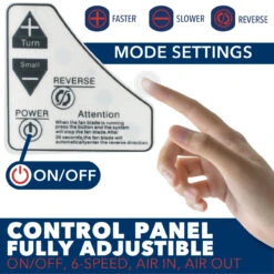 14" X 14" RV Roof Vent 2-Way 6 Speed Fan With Manual Riser And Smoked Lid -RV accessories leisure coachworks 14 x 14 rv roof vent 2 way 6 speed fan with manual riser and smoked lid 37083.1642097618