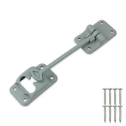 Leisure Coachworks 2-Pack Grey RV T-Style Door Holder Catch 6" For Latch Holder Camper Trailer Cargo Hatch (Grey, 6" 2-Pack) -RV accessories leisure coachworks 2 pack grey rv t style door holder catch 6 for latch holder camper trailer cargo hatch grey 6 2 pack 39822.1642095224