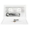 RV Exterior Shower Box Kit Cowboy Shower Outside Faucet With Lock -RV accessories leisure coachworks rv exterior shower box kit cowboy shower outside faucet with lock 37886.1642091154