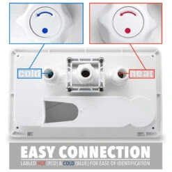 RV Exterior Shower Box Kit Cowboy Shower Outside Faucet With Lock -RV accessories leisure coachworks rv exterior shower box kit cowboy shower outside faucet with lock 57320.1642091147