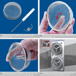 RV Motorhome Flying Insect Bug Screen Kit 2 16 RV Motorhome Flying Insect Bug Screen Kit 2 -RV accessories leisure coachworks rv motorhome flying insect bug screen kit 2 81894.1642093776