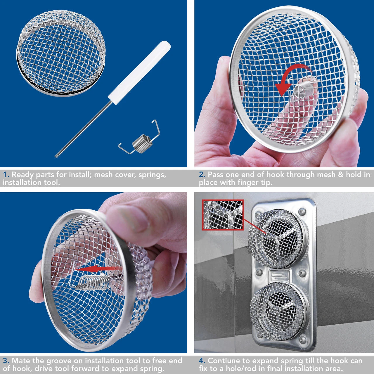 RV Motorhome Flying Insect Bug Screen Kit 2 9 RV Motorhome Flying Insect Bug Screen Kit 2 - Image 7