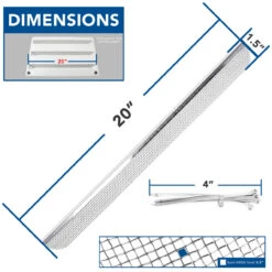RV Motorhome Flying Insect Bug Screen Kit 5 -RV accessories leisure coachworks rv motorhome flying insect bug screen kit 5 98556.1646850517