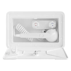 Leisure Coachworks RV Outdoor Shower Box Kit Exterior Faucet Cowboy Shower For Camper, Van, Travel Trailer, Motorhome & Boat 24 Leisure Coachworks RV Outdoor Shower Box Kit Exterior Faucet Cowboy Shower For Camper, Van, Travel Trailer, Motorhome & Boat -RV accessories leisure coachworks rv outdoor shower exterior white shower box for camper van travel trailer motorhome and boat 01795.1686866972