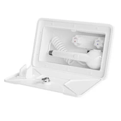 Leisure Coachworks RV Outdoor Shower Box Kit Exterior Faucet Cowboy Shower For Camper, Van, Travel Trailer, Motorhome & Boat 23 Leisure Coachworks RV Outdoor Shower Box Kit Exterior Faucet Cowboy Shower For Camper, Van, Travel Trailer, Motorhome & Boat -RV accessories leisure coachworks rv outdoor shower exterior white shower box for camper van travel trailer motorhome and boat 43013.1686866972