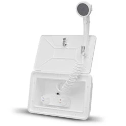 Leisure Coachworks RV Outdoor Shower Box Kit Exterior Faucet Cowboy Shower For Camper, Van, Travel Trailer, Motorhome & Boat 22 Leisure Coachworks RV Outdoor Shower Box Kit Exterior Faucet Cowboy Shower For Camper, Van, Travel Trailer, Motorhome & Boat -RV accessories leisure coachworks rv outdoor shower exterior white shower box for camper van travel trailer motorhome and boat 56191.1686866972