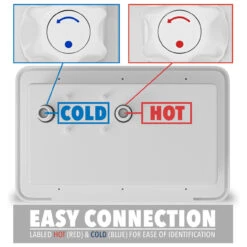 Leisure Coachworks RV Outdoor Shower Box Kit Exterior Faucet Cowboy Shower For Camper, Van, Travel Trailer, Motorhome & Boat 18 Leisure Coachworks RV Outdoor Shower Box Kit Exterior Faucet Cowboy Shower For Camper, Van, Travel Trailer, Motorhome & Boat -RV accessories leisure coachworks rv outdoor shower exterior white shower box for camper van travel trailer motorhome and boat 63493.1686866972