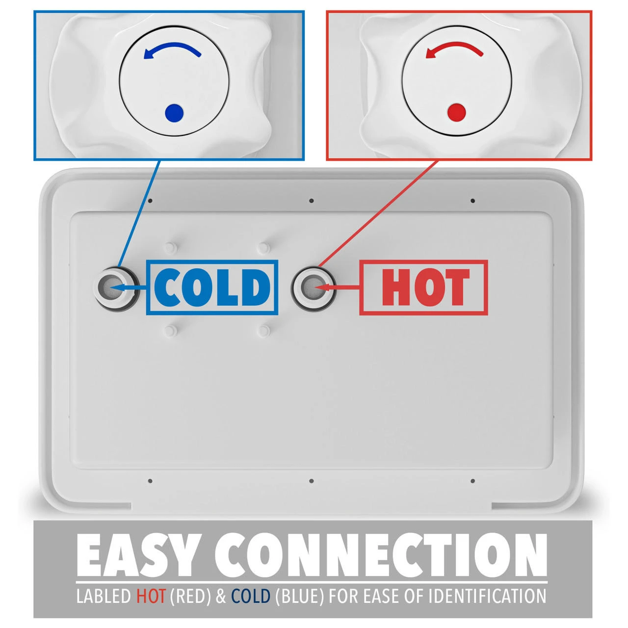 Leisure Coachworks RV Outdoor Shower Box Kit Exterior Faucet Cowboy Shower For Camper, Van, Travel Trailer, Motorhome & Boat 6 Leisure Coachworks RV Outdoor Shower Box Kit Exterior Faucet Cowboy Shower For Camper, Van, Travel Trailer, Motorhome & Boat - Image 4