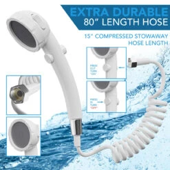 Leisure Coachworks RV Outdoor Shower Box Kit Exterior Faucet Cowboy Shower For Camper, Van, Travel Trailer, Motorhome & Boat 19 Leisure Coachworks RV Outdoor Shower Box Kit Exterior Faucet Cowboy Shower For Camper, Van, Travel Trailer, Motorhome & Boat -RV accessories leisure coachworks rv outdoor shower exterior white shower box for camper van travel trailer motorhome and boat 66482.1686866972