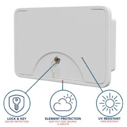 Leisure Coachworks RV Outdoor Shower Box Kit Exterior Faucet Cowboy Shower For Camper, Van, Travel Trailer, Motorhome & Boat 17 Leisure Coachworks RV Outdoor Shower Box Kit Exterior Faucet Cowboy Shower For Camper, Van, Travel Trailer, Motorhome & Boat -RV accessories leisure coachworks rv outdoor shower exterior white shower box for camper van travel trailer motorhome and boat 82386.1686866972