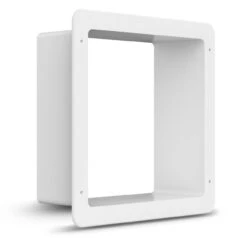 RV Roof Vent 6" Garnish - White