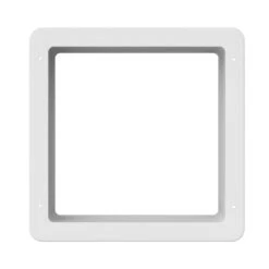 RV Roof Vent 6" Garnish - White -RV accessories leisure coachworks rv roof vent 6 garnish white 51298.1671067125