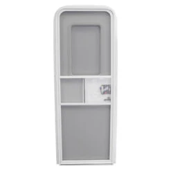 Leisure Coachworks RV Trailer Entry Door In White -RV accessories leisure coachworks rv trailer entry door in white 66686.1687588138