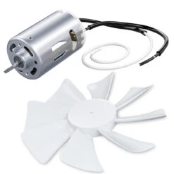 RV Vent Motor With Fan Blade 12 Volt Home Bathroom
