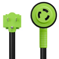 12" 90-Degree Dogbone RV Adapter 15 Amp Male And 30-Amp Female With Twist Lock And LED Indicator (15 Amp Male - 30 Amp Female Twist) 21 12" 90-Degree Dogbone RV Adapter 15 Amp Male And 30-Amp Female With Twist Lock And LED Indicator (15 Amp Male - 30 Amp Female Twist) -RV accessories leisure cords 12 90 degree dogbone rv adapter 15 amp male and 30 amp female with twist lock and led indicator 15 amp male 30 amp female twist 62383.1677294482