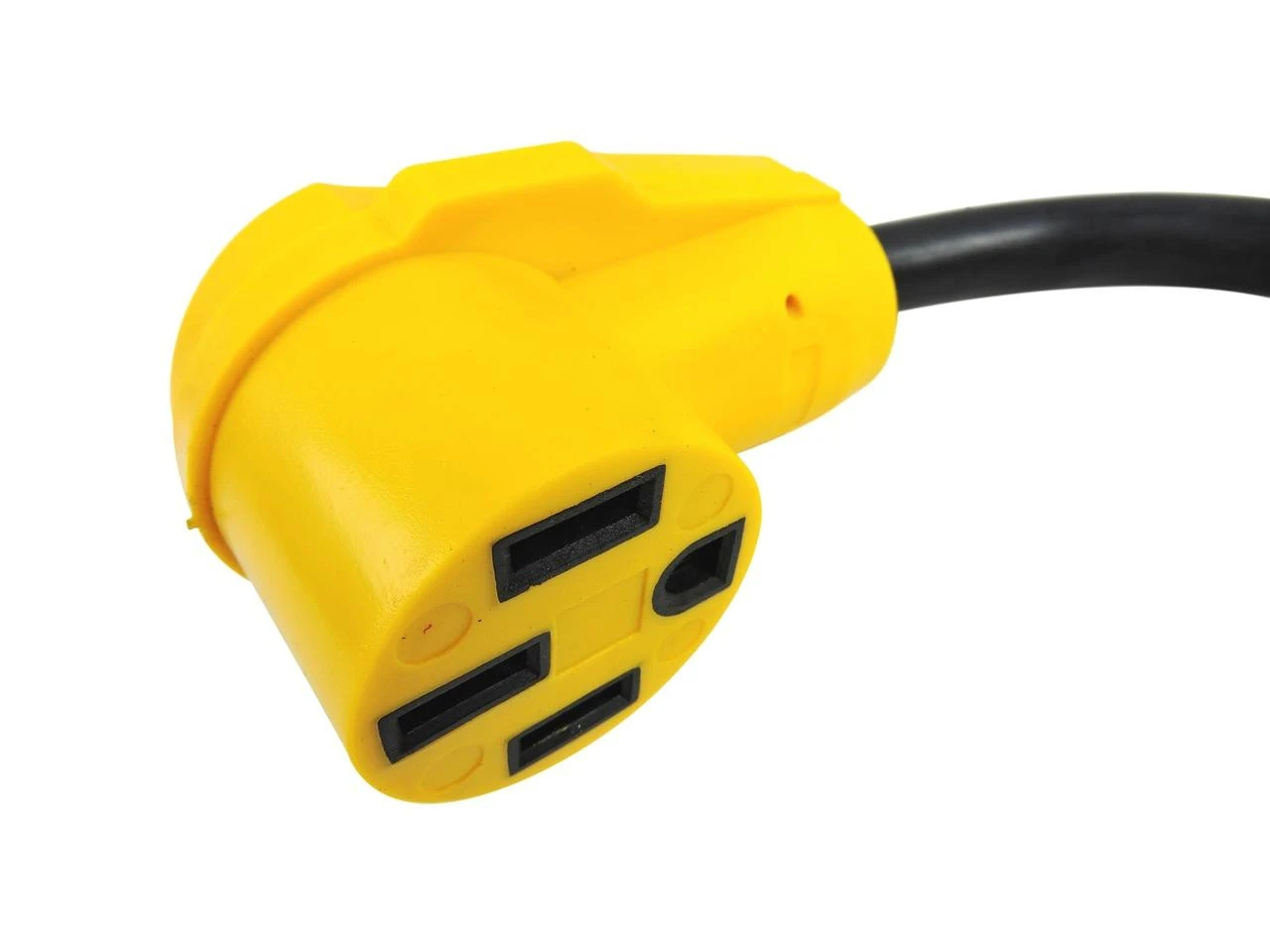 30 Amp Male To 50 Amp Female 18" Dogbone Adapter RV Electrical Converter Cord Cable 5 30 Amp Male To 50 Amp Female 18" Dogbone Adapter RV Electrical Converter Cord Cable - Image 3