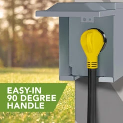 30 Amp RV Power Extension Cord With LED Power Indictor - 30 Amp Male To 30 Amp Female Standard Plug 30 Foot 17 30 Amp RV Power Extension Cord With LED Power Indictor - 30 Amp Male To 30 Amp Female Standard Plug 30 Foot -RV accessories leisure cords 30 amp rv power extension cord with led power indictor 30 amp male to 30 amp female standard plug 30 foot 05247.1682743918