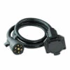 7 Way Inline Extension Cord With Weatherproof Double Prongs Connector (4 Feet) 1 7 Way Inline Extension Cord With Weatherproof Double Prongs Connector (4 Feet) -RV accessories leisure cords 7 way inline extension cord with weatherproof double prongs connector 4 feet 70638.1642093555