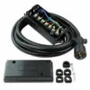 7 Way Plug Inline Trailer Cord With 7 Gang Weatherproof Junction Box (12-Foot) 2 7 Way Plug Inline Trailer Cord With 7 Gang Weatherproof Junction Box (12-Foot) -RV accessories leisure cords 7 way plug inline trailer cord with 7 gang weatherproof junction box 12 foot 24455.1642097286