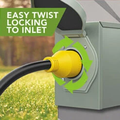 Gen RV 30 Amp Generator Cord, 3-Prong 10 Gauge Heavy Duty L5-30 Male Generator Power Cord Up To 3750W -RV accessories leisure cords gen rv 30 amp generator cord 3 prong 10 gauge heavy duty l5 30 male generator power cord up to 3750w 63635.1685771391