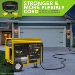 Gen RV 30 Amp Generator Cord, 4-Prong 10 Gauge Heavy Duty L14-30 Generator Power Cord Up To 7,500W 18 Gen RV 30 Amp Generator Cord, 4-Prong 10 Gauge Heavy Duty L14-30 Generator Power Cord Up To 7,500W -RV accessories leisure cords gen rv 30 amp generator cord 4 prong 10 gauge heavy duty l14 30 generator power cord up to 7500w 08391.1685771519