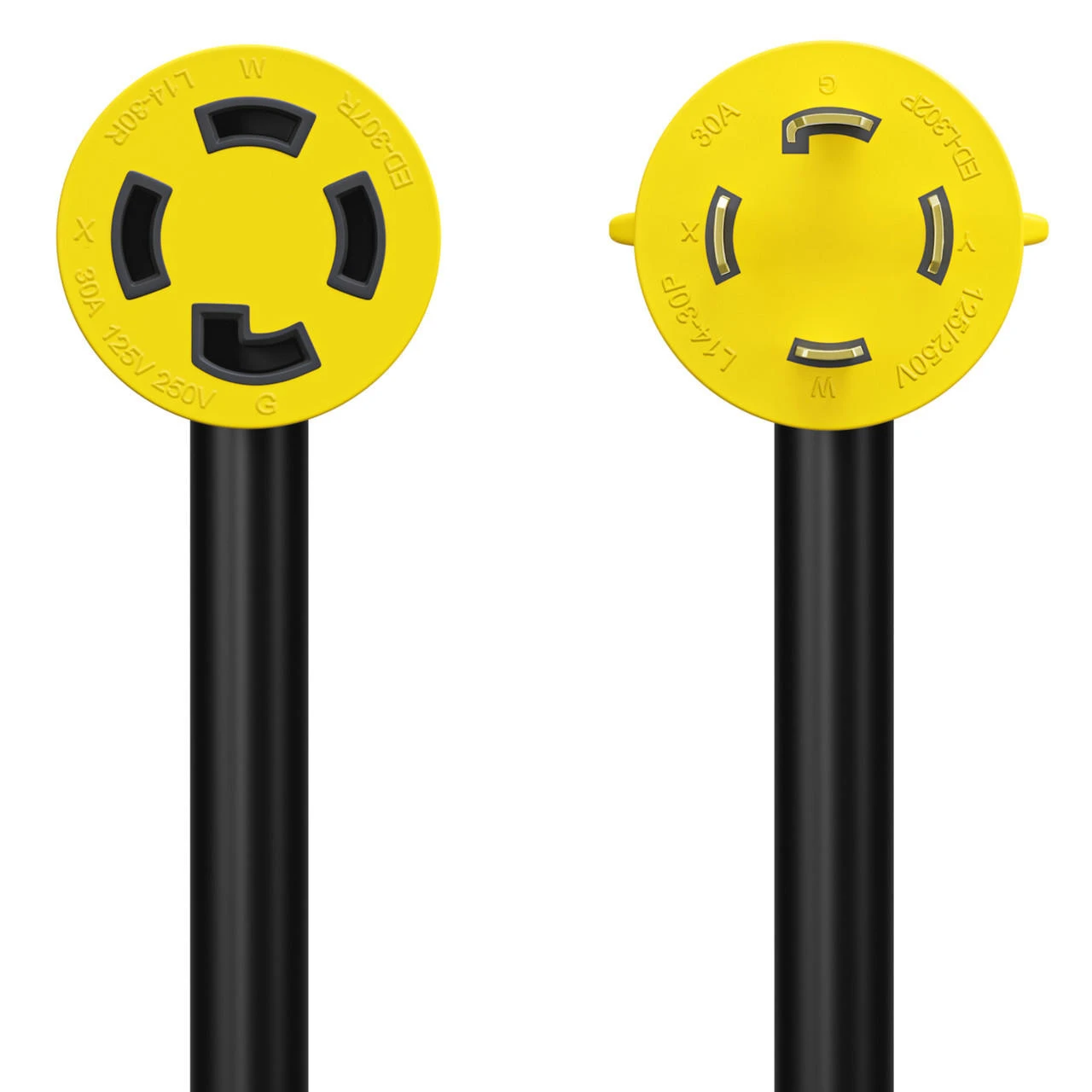 Gen RV 30 Amp Generator Cord, 4-Prong 10 Gauge Heavy Duty L14-30 Generator Power Cord Up To 7,500W 9 Gen RV 30 Amp Generator Cord, 4-Prong 10 Gauge Heavy Duty L14-30 Generator Power Cord Up To 7,500W - Image 7