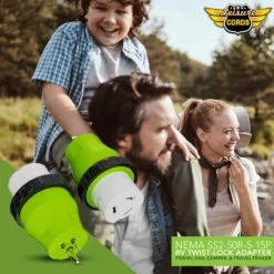 Locking Power Cord Adapter 15A Male To 50Amp Female Twist Power Cord Male To Female Camper Generator Cable Adapter Electrical Converter Plug -RV accessories leisure cords locking power cord adapter 15a male to 50amp female twist power cord male to female camper generator cable adapter electrical converter plug 03565.1689663960