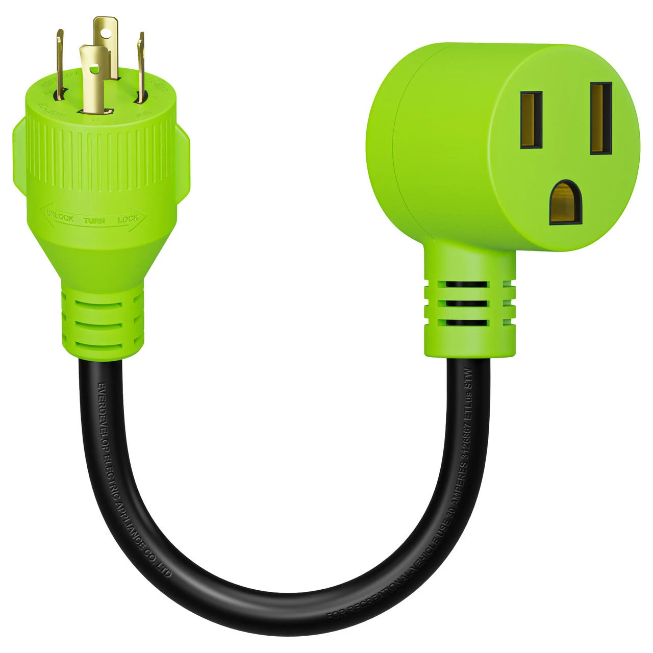 Nema L14-30P To 6-50R Generator Power Cord Welder Adapter 18 Inch 3 Nema L14-30P To 6-50R Generator Power Cord Welder Adapter 18 Inch