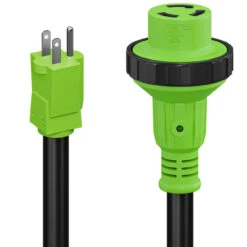 Power Cord Plug Adapter 15 Amp Male To 30 Amp Twist To Lock Female 12" RV Electrical Converter Cord Cable With LED Indicator Light 22 Power Cord Plug Adapter 15 Amp Male To 30 Amp Twist To Lock Female 12" RV Electrical Converter Cord Cable With LED Indicator Light -RV accessories leisure cords power cord plug adapter 15 amp male to 30 amp twist to lock female 12 rv electrical converter cord cable with led indicator light 94203.1677813518