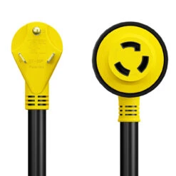 Power Cord Plug Adapter 30 Amp Male To 30 Amp Twist To Lock Female 12" RV Electrical Converter Cord Cable With LED Indicator Light 16 Power Cord Plug Adapter 30 Amp Male To 30 Amp Twist To Lock Female 12" RV Electrical Converter Cord Cable With LED Indicator Light -RV accessories leisure cords power cord plug adapter 30 amp male to 30 amp twist to lock female 12 rv electrical converter cord cable with led indicator light 57374.1683781792