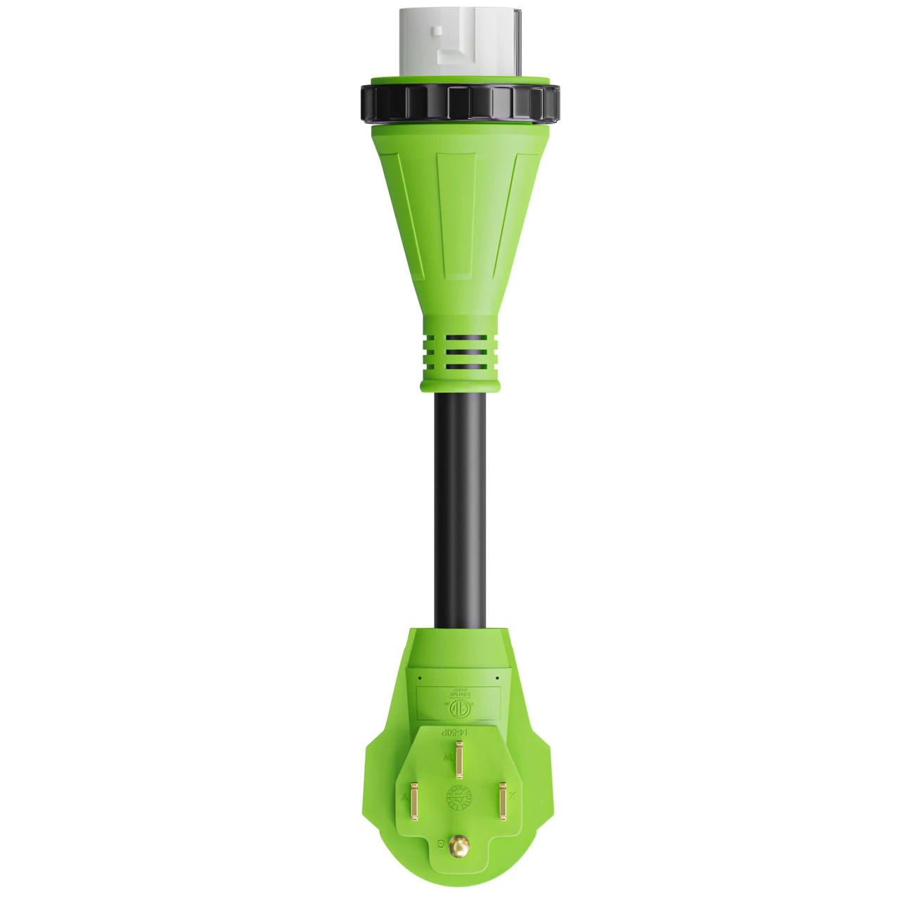 Power Cord Plug Adapter 50 Amp Male To 50 Amp Twist To Lock Female 12" RV Electrical Converter Cord Cable With LED Indicator Light 13 Power Cord Plug Adapter 50 Amp Male To 50 Amp Twist To Lock Female 12" RV Electrical Converter Cord Cable With LED Indicator Light - Image 11