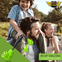 RV Y Adapter Cord 50 Amp Female Plug To Two 30 Amp Male 24" With Handle 21 RV Y Adapter Cord 50 Amp Female Plug To Two 30 Amp Male 24" With Handle -RV accessories leisure cords rv y adapter cord 50 amp female plug to two 30 amp male 24 with handle 12458.1681878854