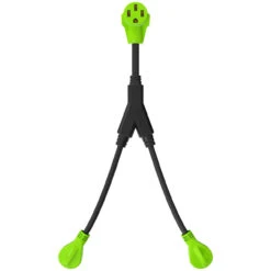 RV Y Adapter Cord 50 Amp Female Plug To Two 30 Amp Male 24" With Handle 20 RV Y Adapter Cord 50 Amp Female Plug To Two 30 Amp Male 24" With Handle -RV accessories leisure cords rv y adapter cord 50 amp female plug to two 30 amp male 24 with handle 41837.1681878842