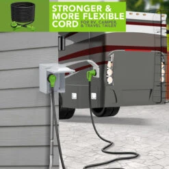 Twist Lock RV 30 Amp Power Cord With LED Power Indictor - 30 Amp Male To 30 Amp 90 Degree Female Locking Plug 50 Foot 19 Twist Lock RV 30 Amp Power Cord With LED Power Indictor - 30 Amp Male To 30 Amp 90 Degree Female Locking Plug 50 Foot -RV accessories leisure cords twist lock rv 30 amp power cord with led power indictor 30 amp male to 30 amp 90 degree female locking plug 50 foot 28164.1682484381