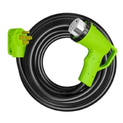 Twist Lock RV 50 Amp Power Cord With LED Power Indictor - 50 Amp Male To 50 Amp 90 Degree Female Locking Plug 50 Foot -RV accessories leisure cords twist lock rv 50 amp power cord with led power indictor 50 amp male to 50 amp 90 degree female locking plug 50 foot 09747.1683695393