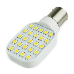 Leisure LED 1156 Rotating Light Bulb 300 Lumen 1141 1156 Wedge RV Interior LED Light 24-SMD Camper Trailer Lamp Bulb 10-24V -RV accessories leisure led 1156 rotating light bulb 300 lumen 1141 1156 wedge rv interior led light 24 smd camper trailer lamp bulb 10 24v 61394.1674674125