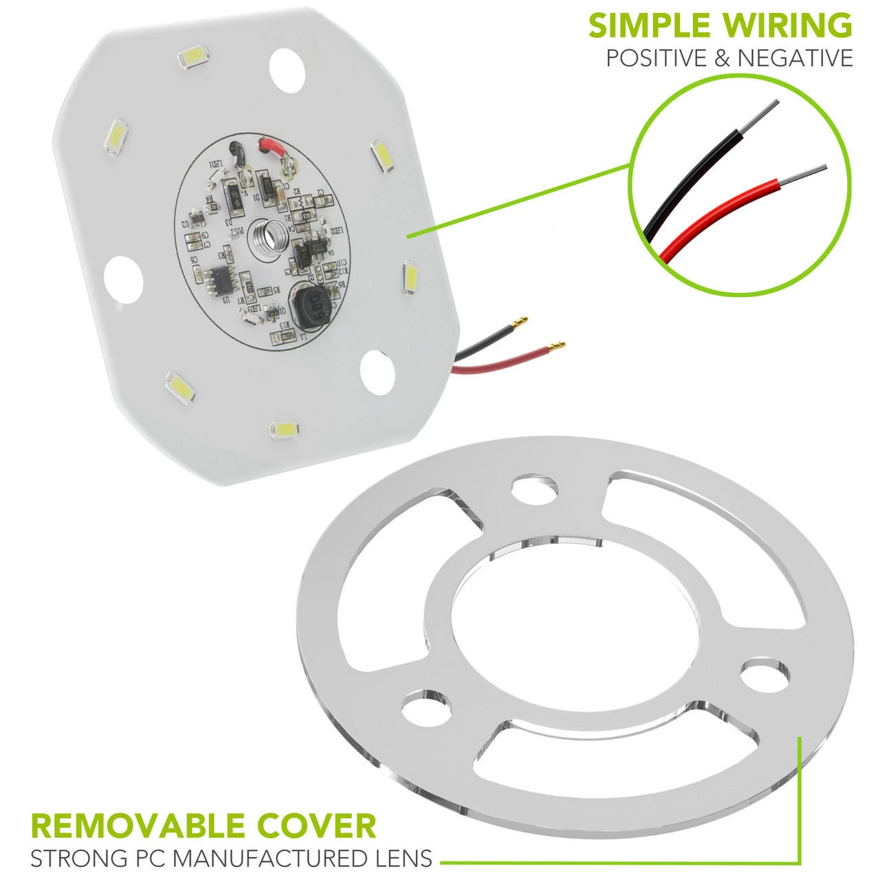 Leisure LED 12V RV LED Ceiling Dome Multi Color Touch Dimmable Slim Surface Mount Puck Light Fixture Interior Lighting For Car/RV/Trailer/Camper/Boat 12V 3000K-4500K 353 Lumen 8 Leisure LED 12V RV LED Ceiling Dome Multi Color Touch Dimmable Slim Surface Mount Puck Light Fixture Interior Lighting For Car/RV/Trailer/Camper/Boat 12V 3000K-4500K 353 Lumen - Image 6