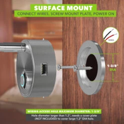 Leisure LED 8" 12V RV Flexible Gooseneck Interior Reading Light With Touch Activated Dimming Settings/Multi-Color Modes, Brushed Nickel Finish -RV accessories leisure led 8 12v rv flexible gooseneck interior reading light with touch activated dimming settingsmulti color modes brushed nickel finish 79637.1664580226