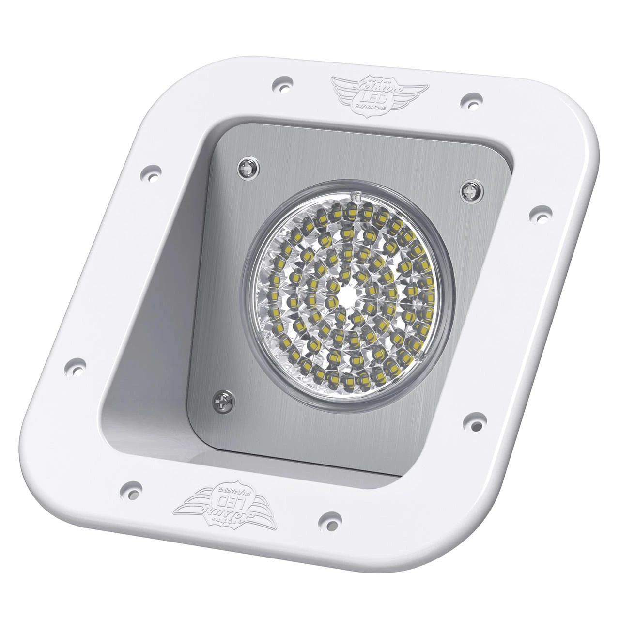 LED RV Exterior Porch Utility 12v 1100 Lumen Warrior Flood Lighting Fixture 3 LED RV Exterior Porch Utility 12v 1100 Lumen Warrior Flood Lighting Fixture