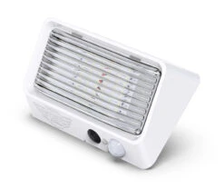 LED RV Exterior Porch Utility Light - 11-18v 300 Lumen Lighting Fixture With Motion Sensor