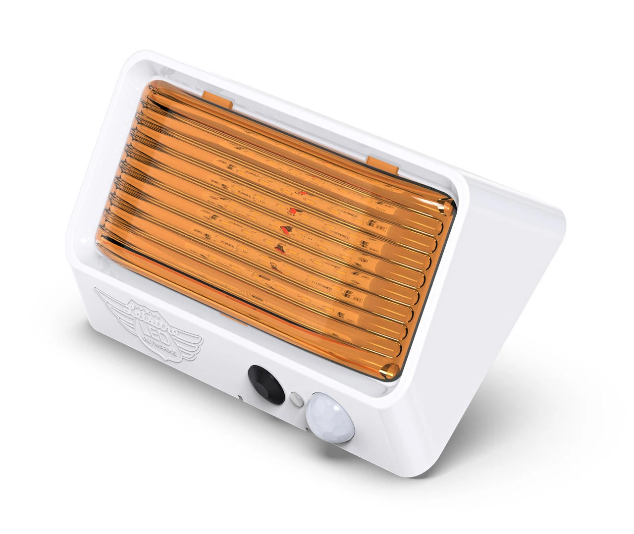 LED RV Exterior Porch Utility Light - 11-18v 300 Lumen Lighting Fixture With Motion Sensor 5 LED RV Exterior Porch Utility Light - 11-18v 300 Lumen Lighting Fixture With Motion Sensor - Image 3