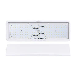 LED RV LED Ceiling Interior Light Fixture 1450 Lumen With Touch Dimmer Switch 12V 20 X 6" Natural White 4000-4500K With White Trim 14 LED RV LED Ceiling Interior Light Fixture 1450 Lumen With Touch Dimmer Switch 12V 20 X 6" Natural White 4000-4500K With White Trim -RV accessories leisure led led rv led ceiling interior light fixture 1450 lumen with touch dimmer switch 12v 20 x 6 natural white 4000 4500k with white trim 29056.1642094852