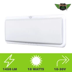 LED RV LED Ceiling Interior Light Fixture 1450 Lumen With Touch Dimmer Switch 12V 20 X 6" Natural White 4000-4500K With White Trim 19 LED RV LED Ceiling Interior Light Fixture 1450 Lumen With Touch Dimmer Switch 12V 20 X 6" Natural White 4000-4500K With White Trim -RV accessories leisure led led rv led ceiling interior light fixture 1450 lumen with touch dimmer switch 12v 20 x 6 natural white 4000 4500k with white trim 50635.1642098704