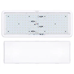 LED RV LED Ceiling Interior Light Fixture 2000 Lumen With Touch Dimmer Switch 12V 21 X 8" Natural White 4000-4500K With White Trim 19 LED RV LED Ceiling Interior Light Fixture 2000 Lumen With Touch Dimmer Switch 12V 21 X 8" Natural White 4000-4500K With White Trim -RV accessories leisure led led rv led ceiling interior light fixture 2000 lumen with touch dimmer switch 12v 21 x 8 natural white 4000 4500k with white trim 93171.1663109981