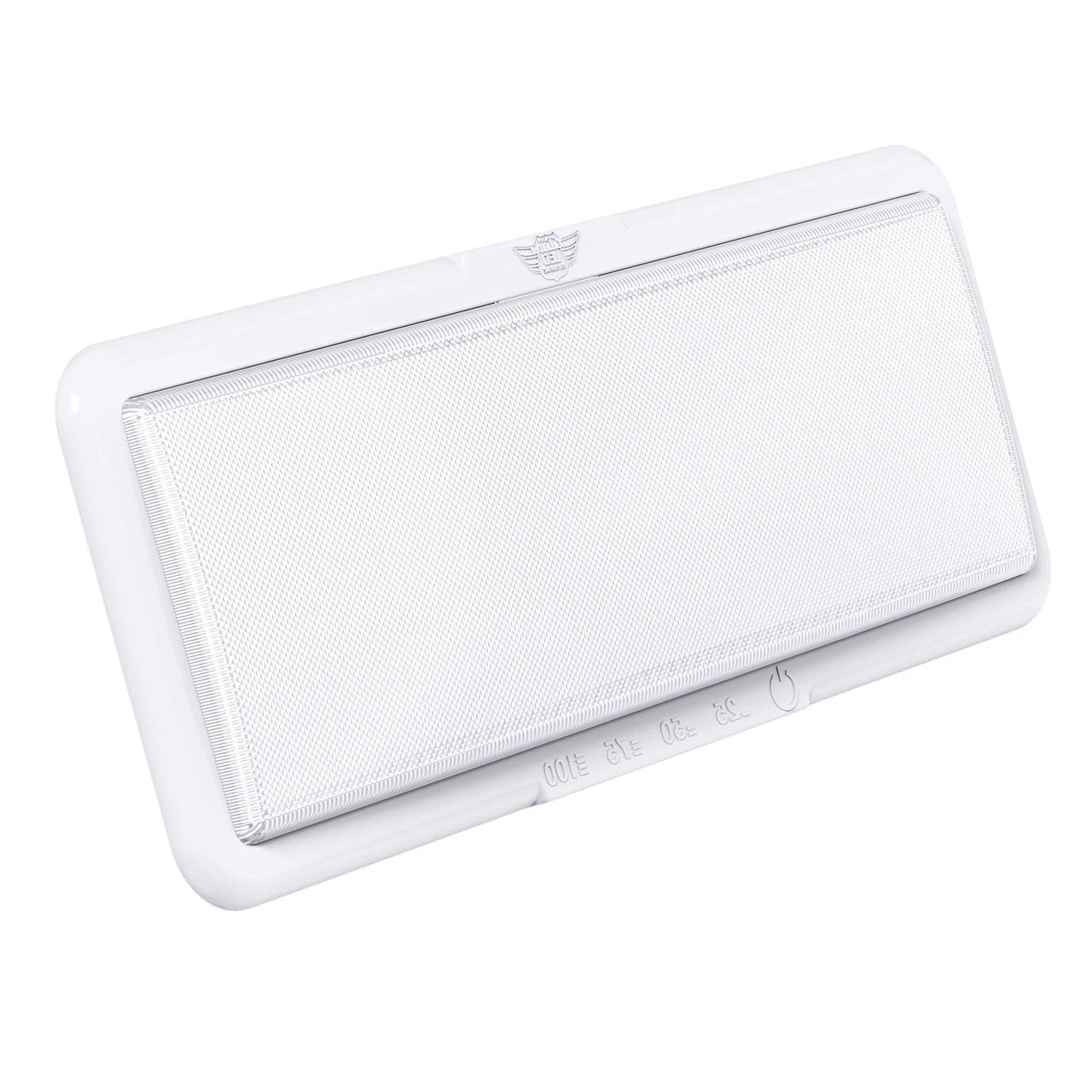RV LED Ceiling Interior Light Fixture 950 Lumen With Touch Dimmer Switch 12V 14 X 5.5" Natural White 4000-4500K With White Trim 3 RV LED Ceiling Interior Light Fixture 950 Lumen With Touch Dimmer Switch 12V 14 X 5.5" Natural White 4000-4500K With White Trim