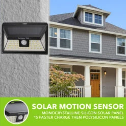 LED Wall Solar Light Outdoor 46 Security Lighting Nightlight With Motion Sensor Detector -RV accessories leisure led led wall solar light outdoor 46 security lighting nightlight with motion sensor detector 72250.1642094618