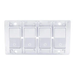 Leisure LED Modern Quadruple SPST On-Off Switch With Bezel, 12-Volt, For RV, Trailer, Camper, With Label Sticker 28 Leisure LED Modern Quadruple SPST On-Off Switch With Bezel, 12-Volt, For RV, Trailer, Camper, With Label Sticker -RV accessories leisure led modern quadruple spst on off switch with bezel 12 volt for rv trailer camper with label sticker 26258.1686117479